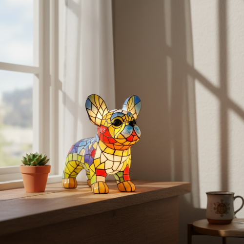 Radiant Pup Lamp | Playful Ambient Glow