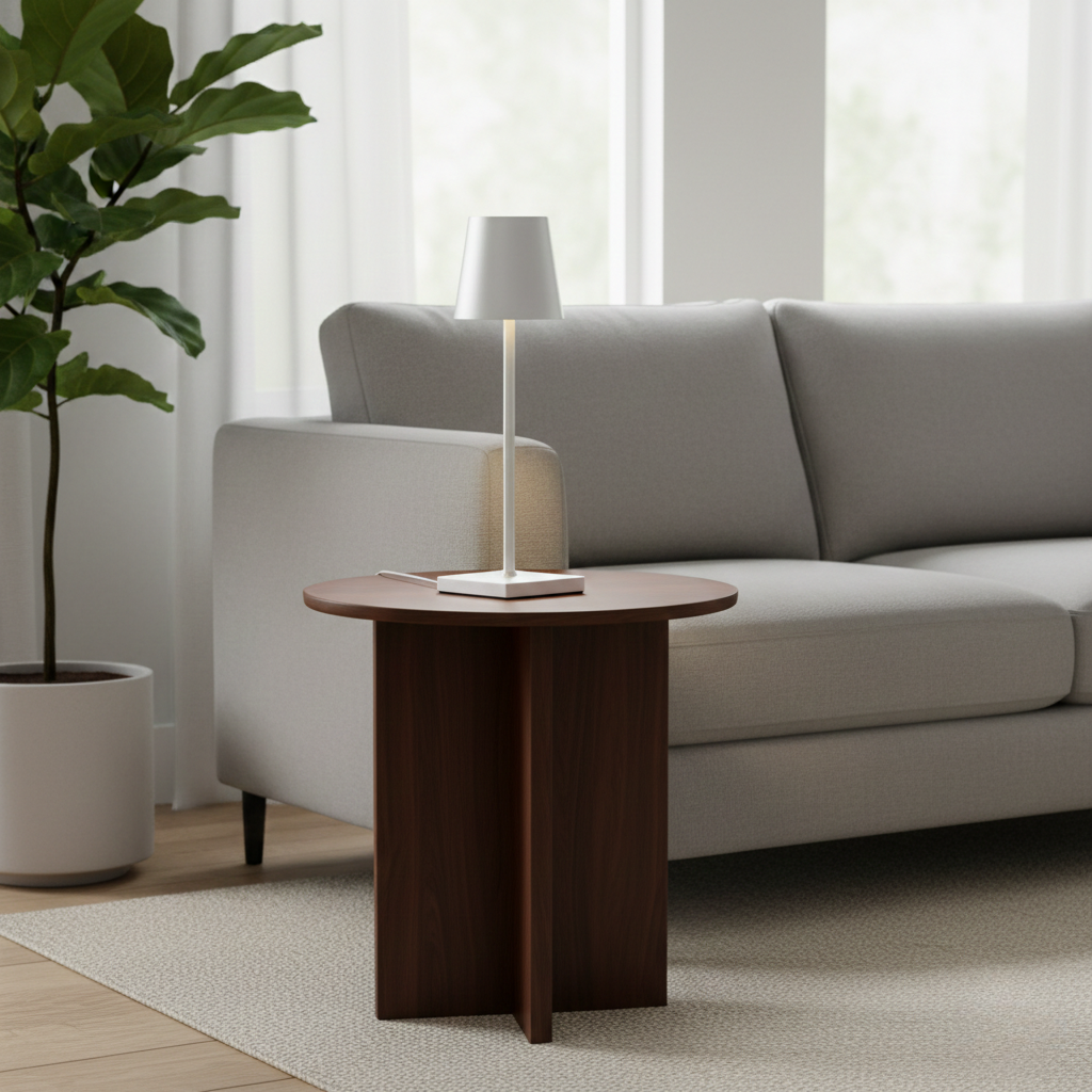 Nordia Modern Table Lamp – Cordless LED Light Lamp