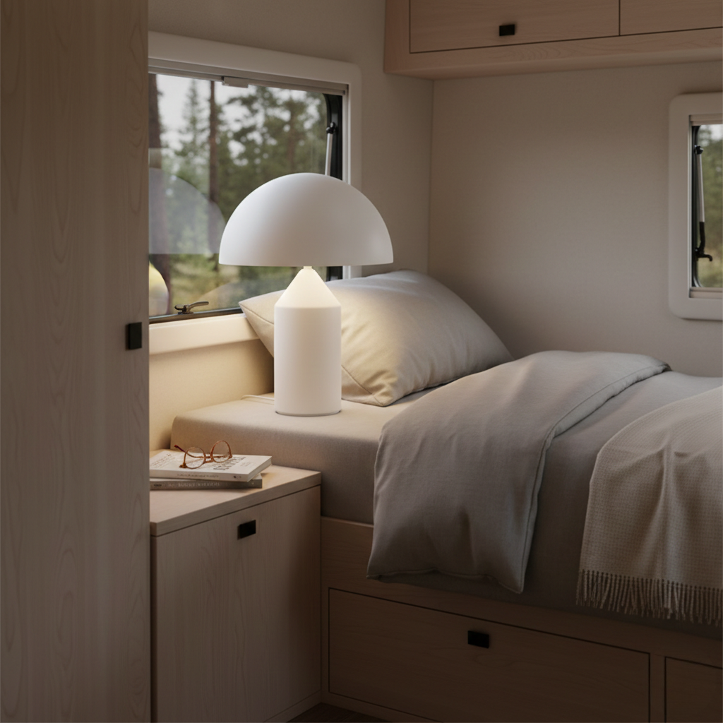 Atollo Table Lamp | Iconic Geometric Design