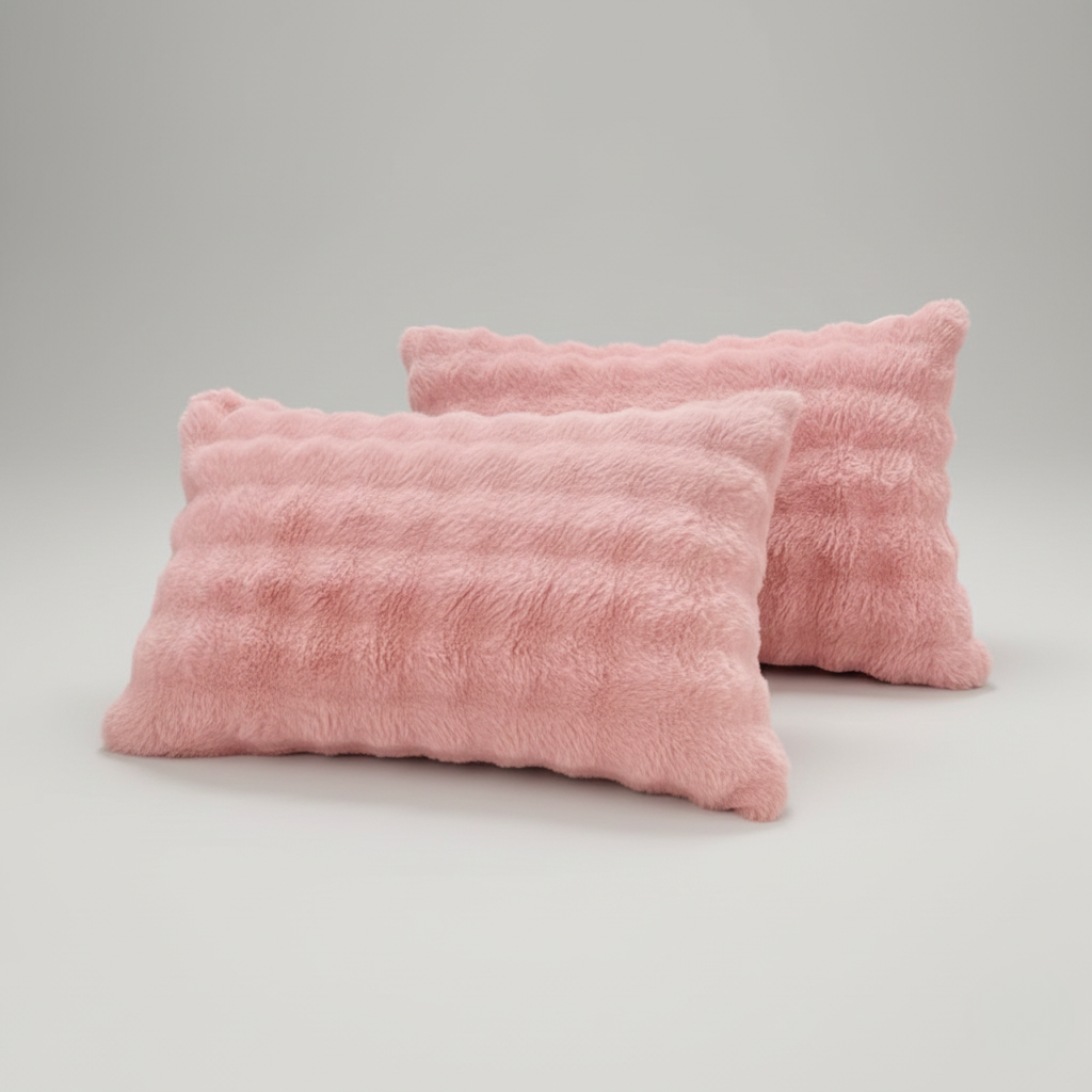 Pillow Cover - Rabbit Faux Fur