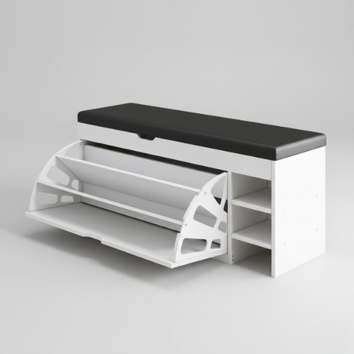 Bench Shoe Rack - Comfort Meets Storage