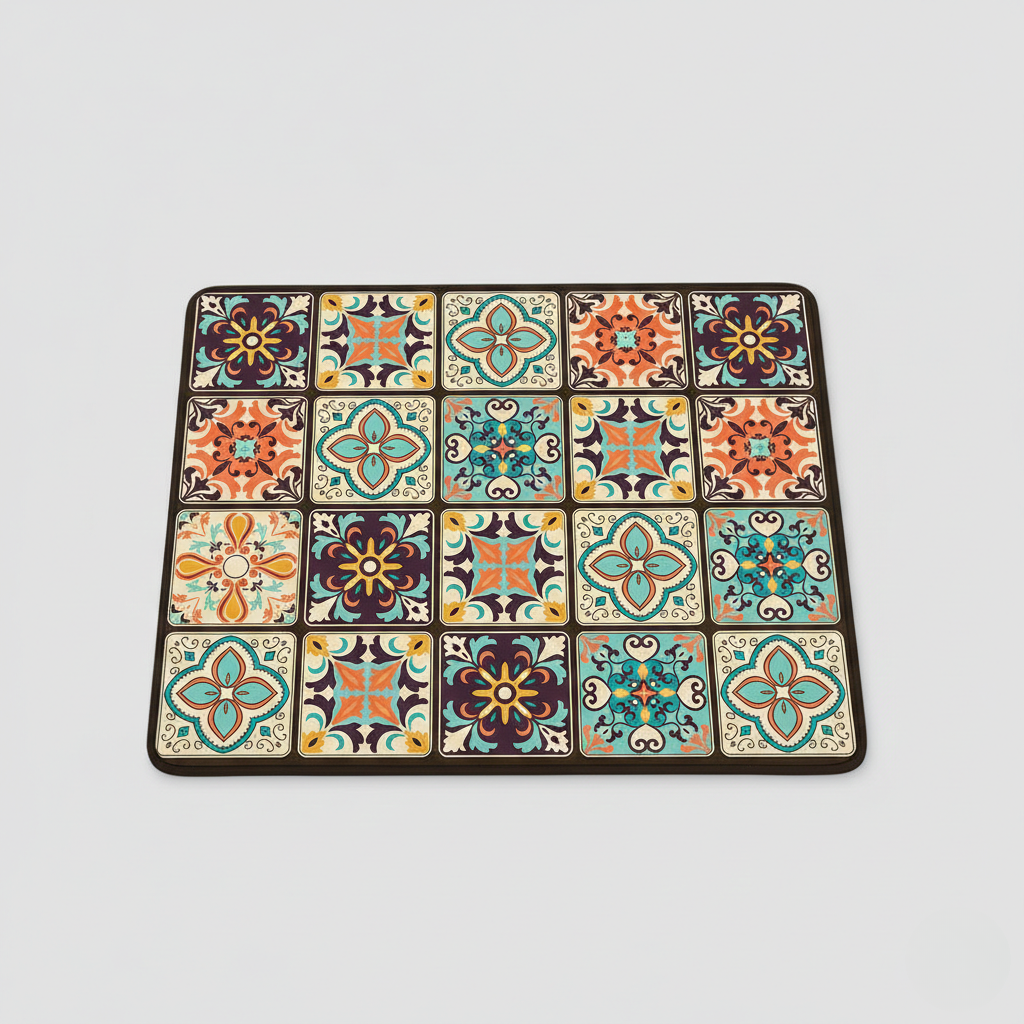 BohoShield Appliance Mat - High-Quality Microfibre for Laundry Machine (50x60)