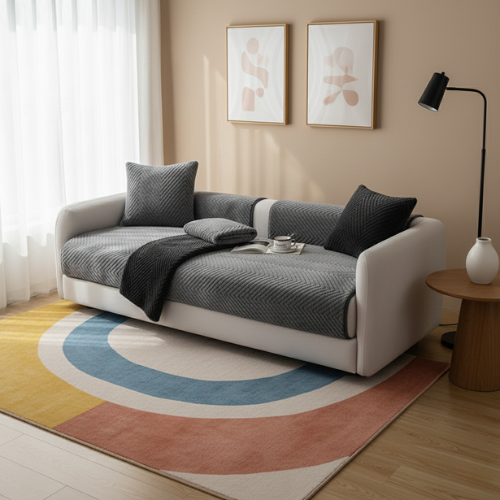 Elegant Pattern Sofa Cover - Non-Slip Cozy Fit