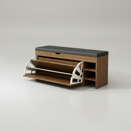 Bench Shoe Rack - Comfort Meets Storage