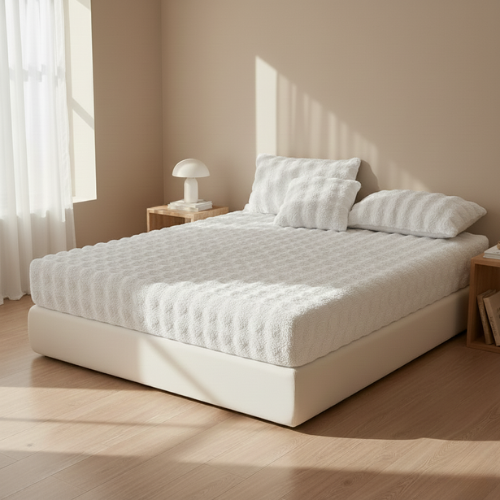 Cloudlike Mattress Cover - Cozy Sleep Design