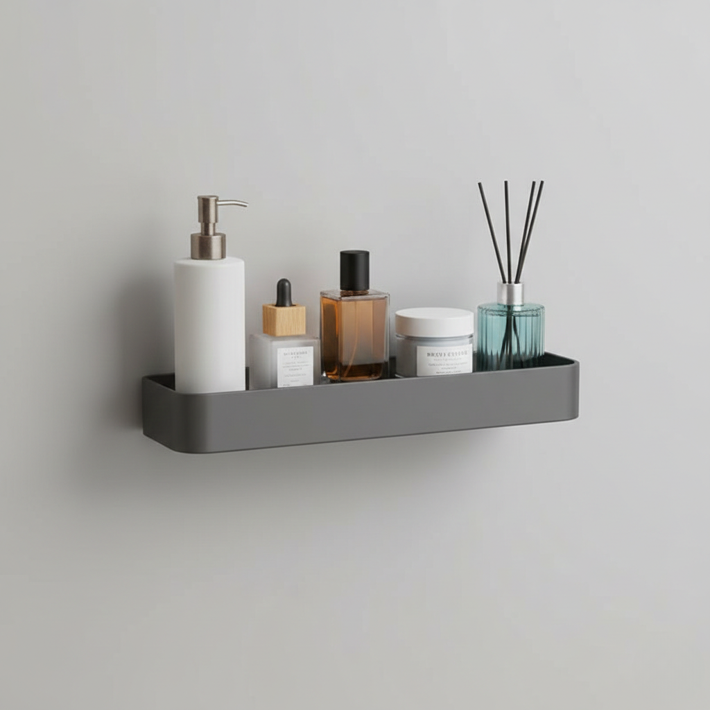 AquaShelf Elegant Wall Shelf - Durable for an Organized Bathroom Interior