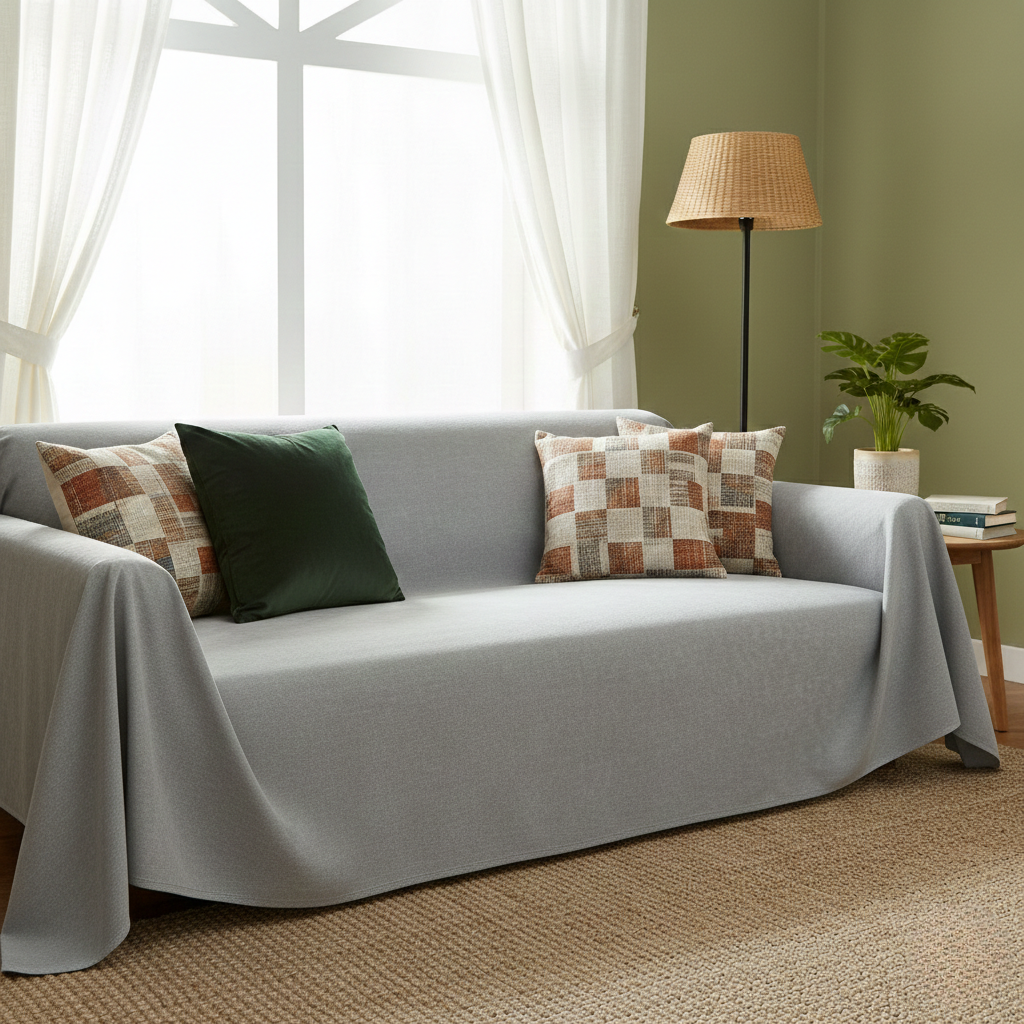 Waterproof Sofa Cover - Anti-slip Particle Design for Couch and Living Room