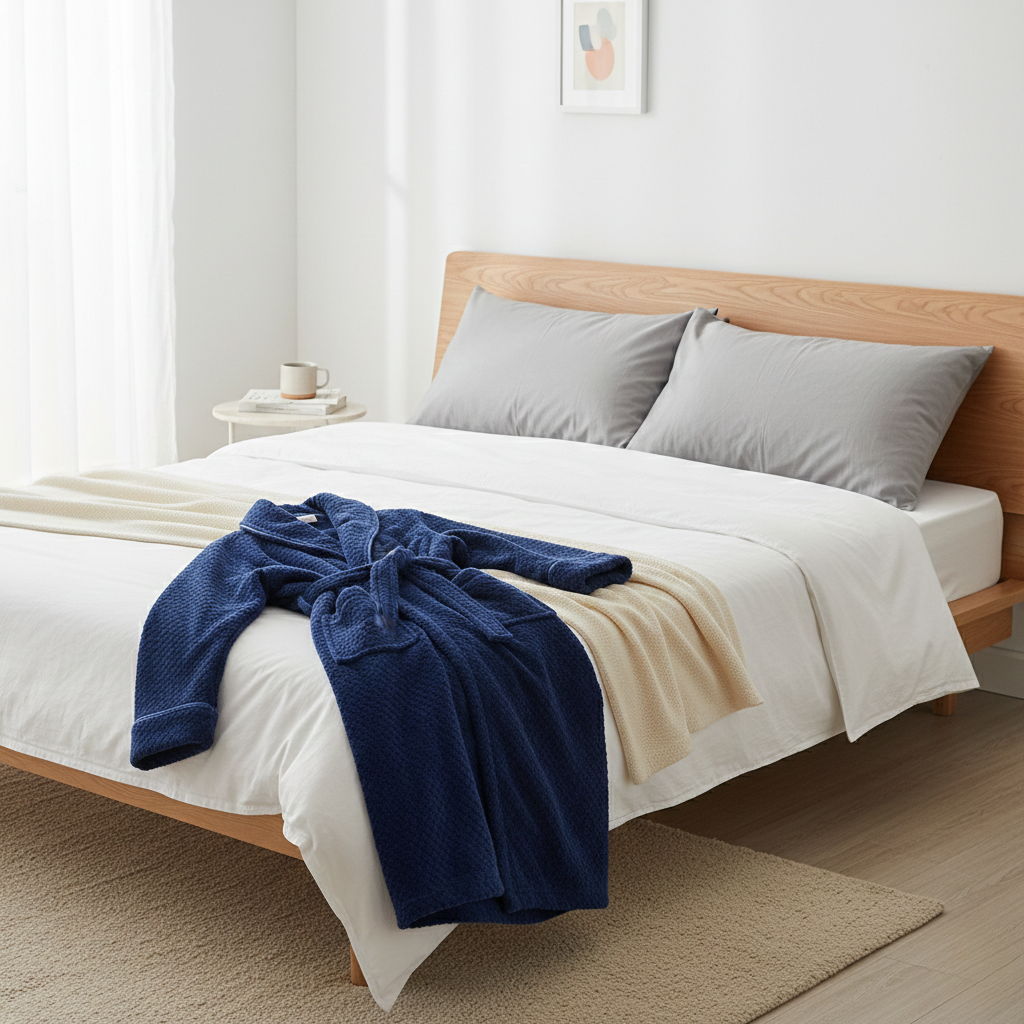 Dreamy Fleece Bathrobe - Soft and Breathable Unisex