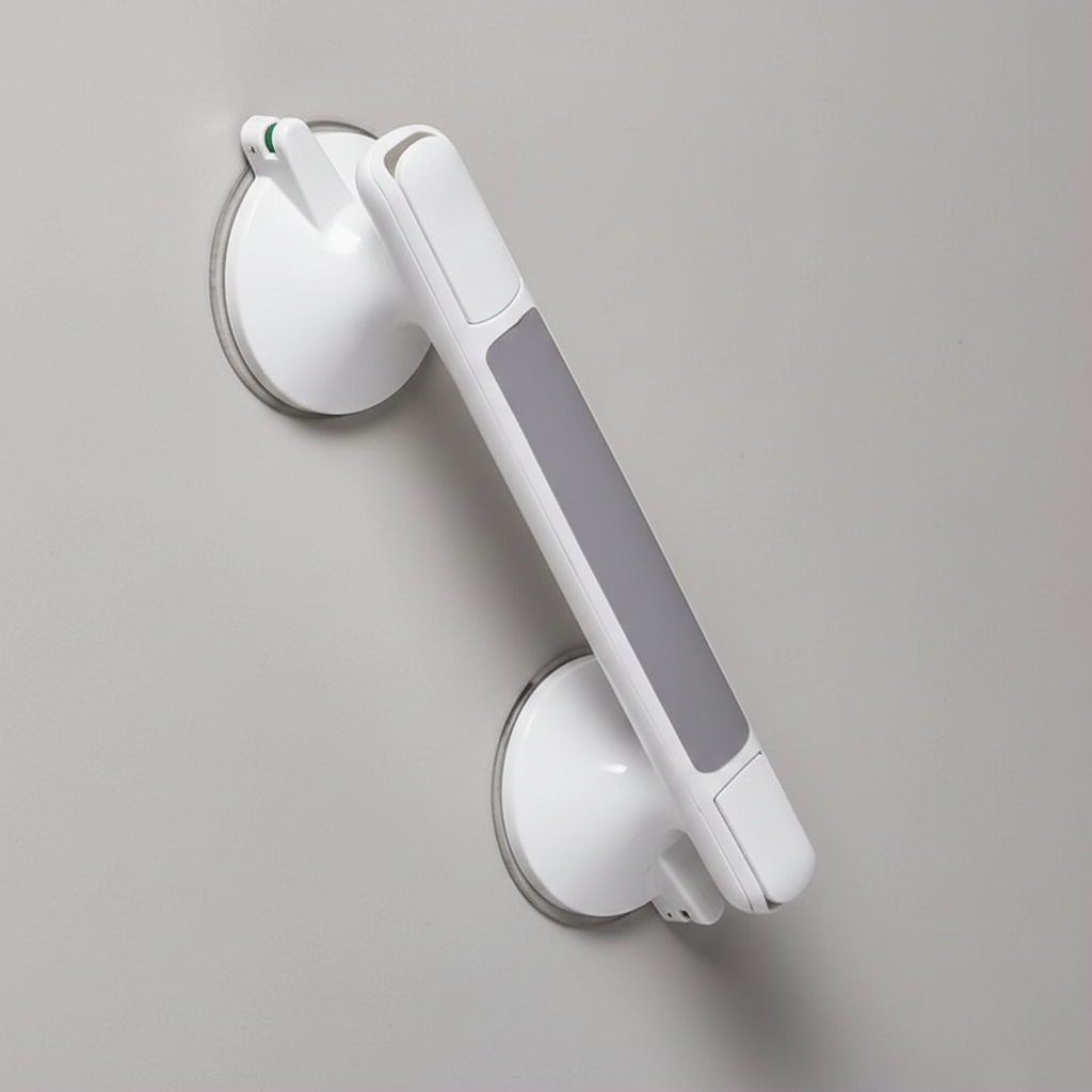 Shower Handle Grab Bar - Tool-free Safety Handrail for Bathroom