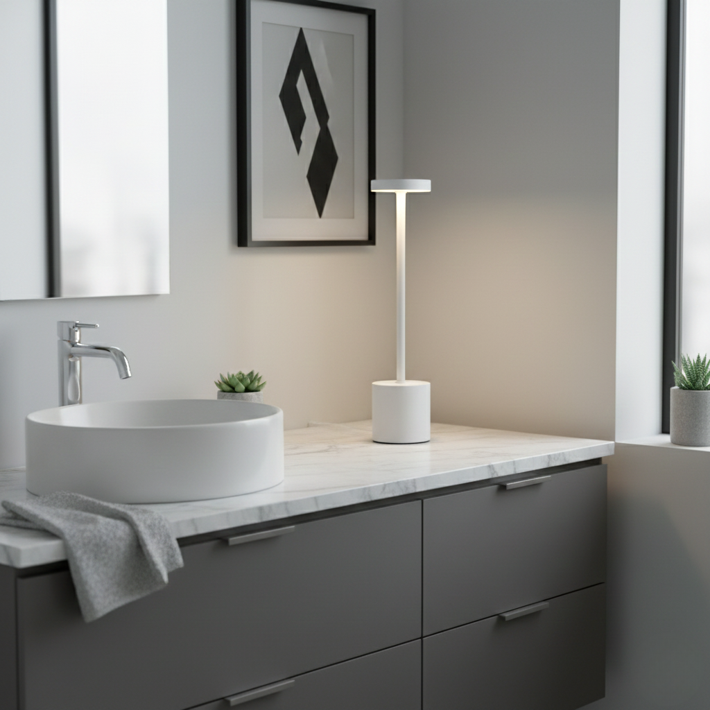 Modern Table Lamp with Warm Ambient Light – Casa Lumi Glow