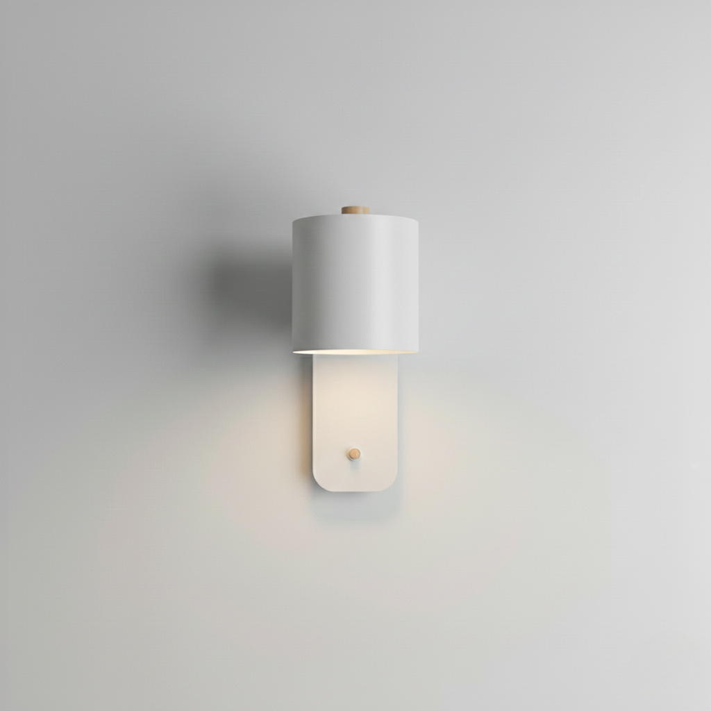 Led Wall Light With Switch - Modern Metal Design for Wall