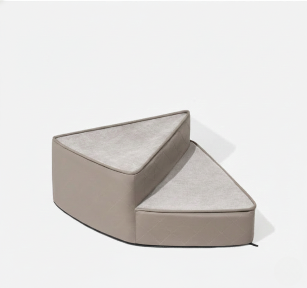 Modern Spiral Pet Stairs - Space-Saving Design