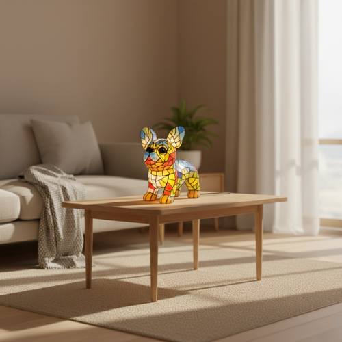 Radiant Pup Lamp | Playful Ambient Glow