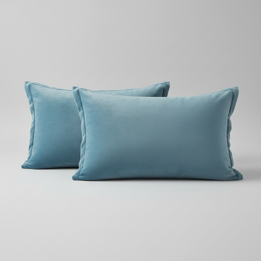 Pillow Covers Set - Fleece Comfort 2 Piece