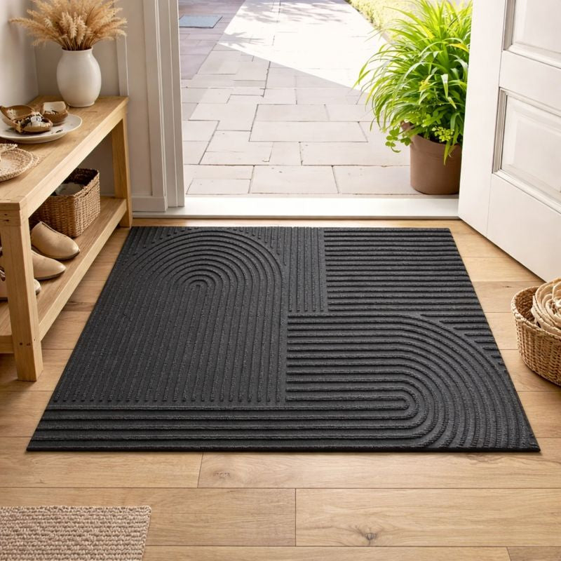 Large Rug - Curved Thread Line