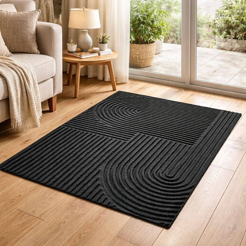 Large Rug - Curved Thread Line