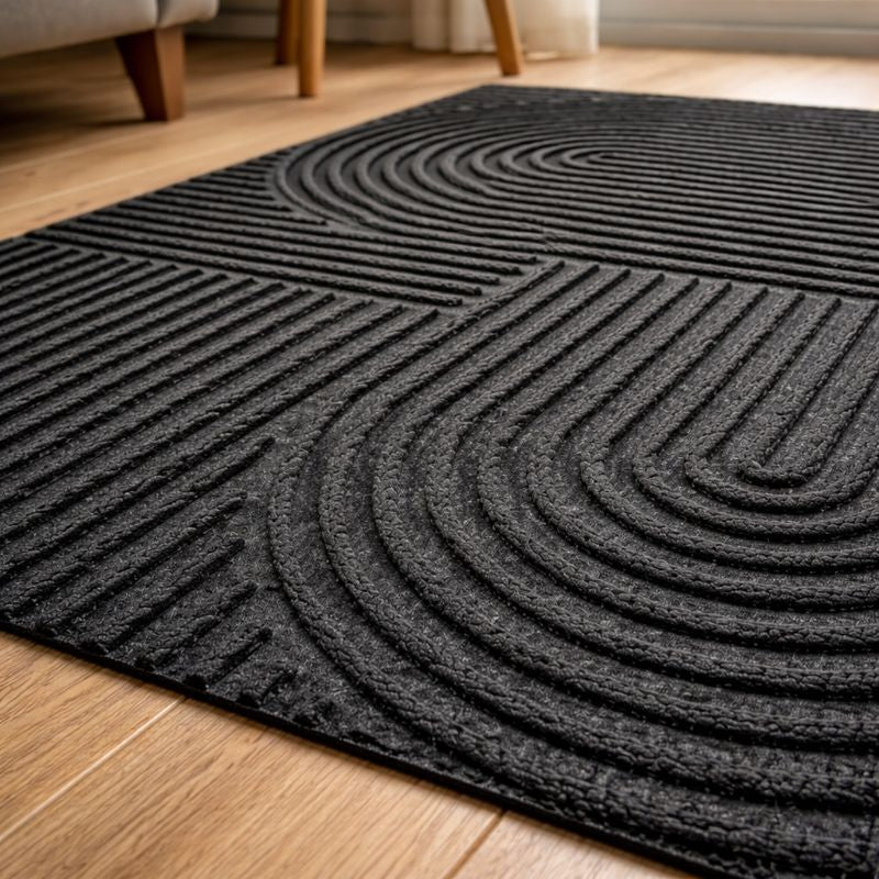 Large Rug - Curved Thread Line