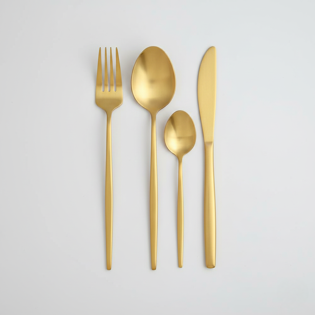 24-Piece Stainless Steel Dining Flatware Set