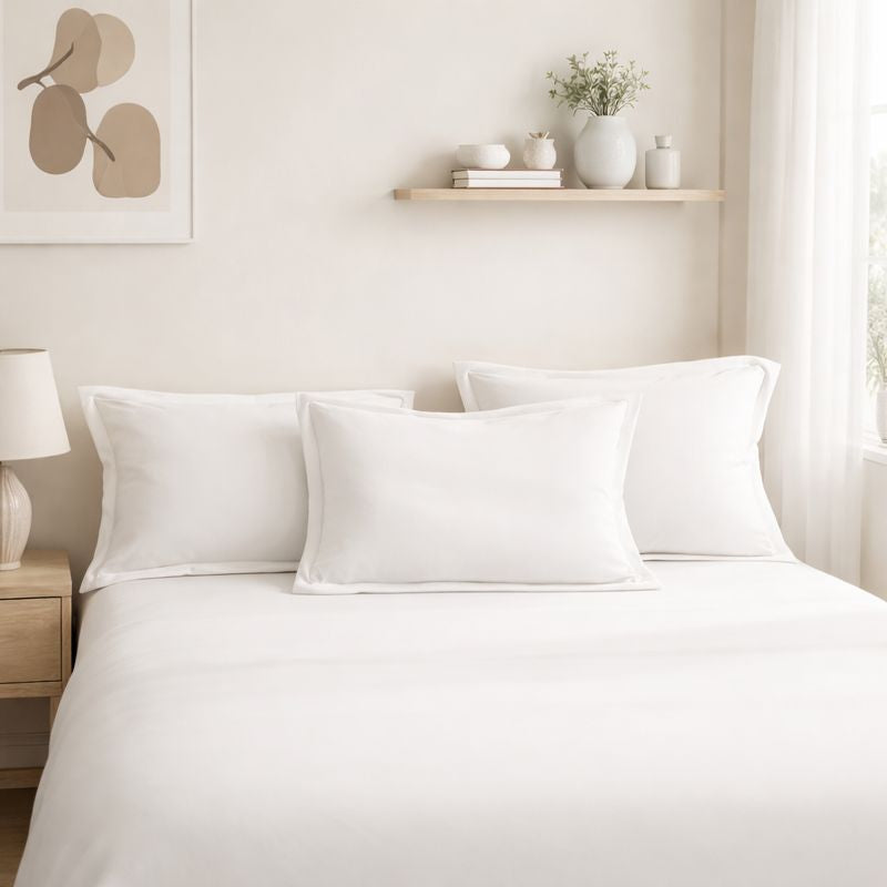 Pillow Covers Set - Fleece Comfort 2 Piece