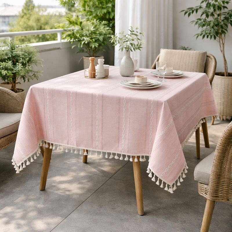 Tablecloth - Elegant Cotton Linen