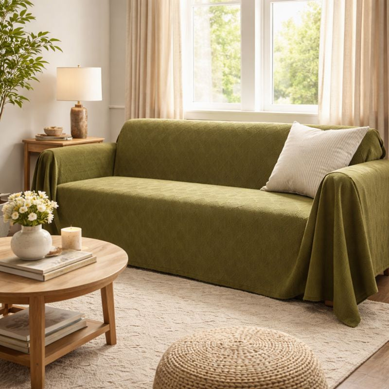 Soft Smooth Sofa Cover – Stretch Fabric Slipcover