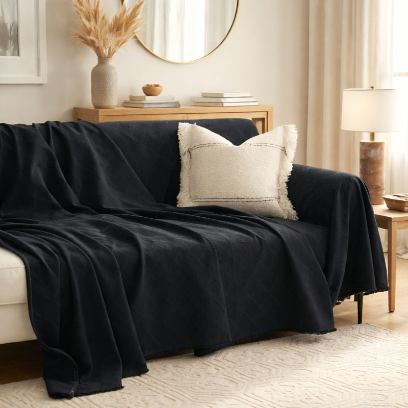 Soft Smooth Sofa Cover – Stretch Fabric Slipcover