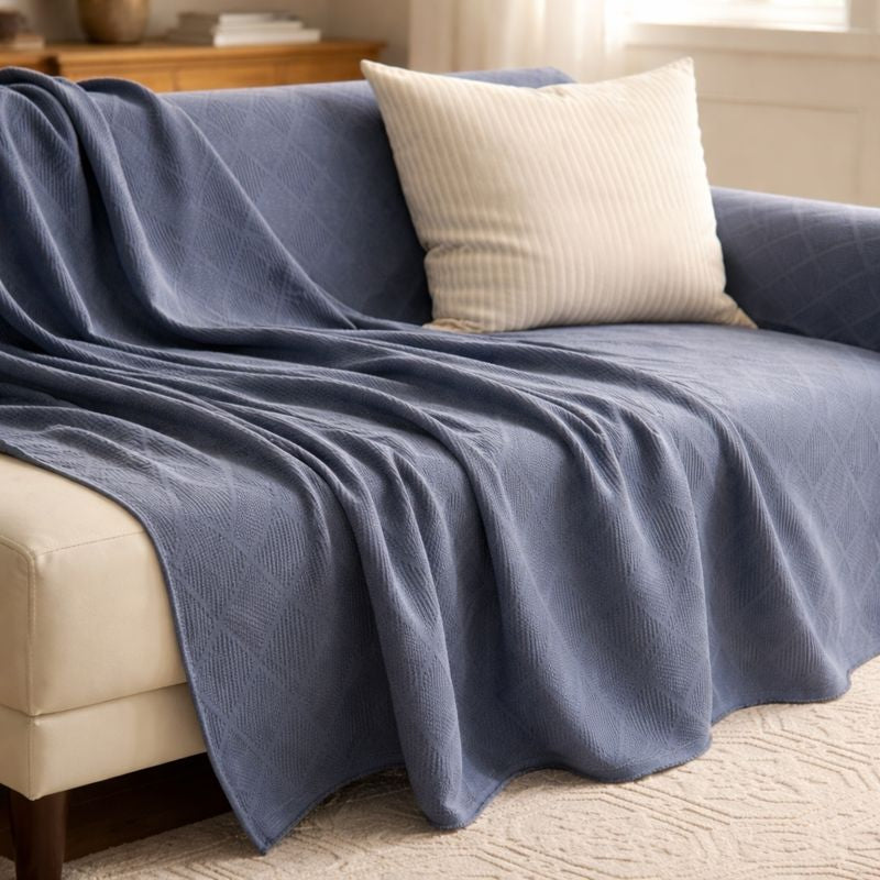 Soft Smooth Sofa Cover – Stretch Fabric Slipcover