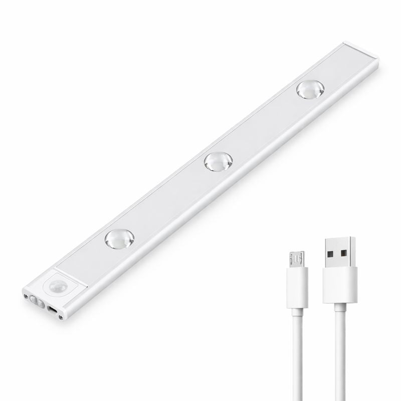 Wireless Led Light With Motion Sensor - 3 Colors Dimmable and Rechargeable