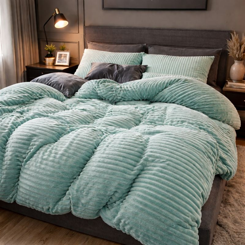 Fluffy Duvet Cover - Ultimate Luxury Cozy Comforter for Bedroom