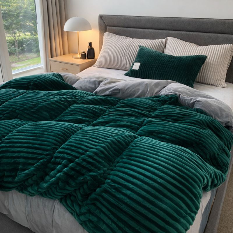 Fluffy Duvet Cover - Ultimate Luxury Cozy Comforter for Bedroom