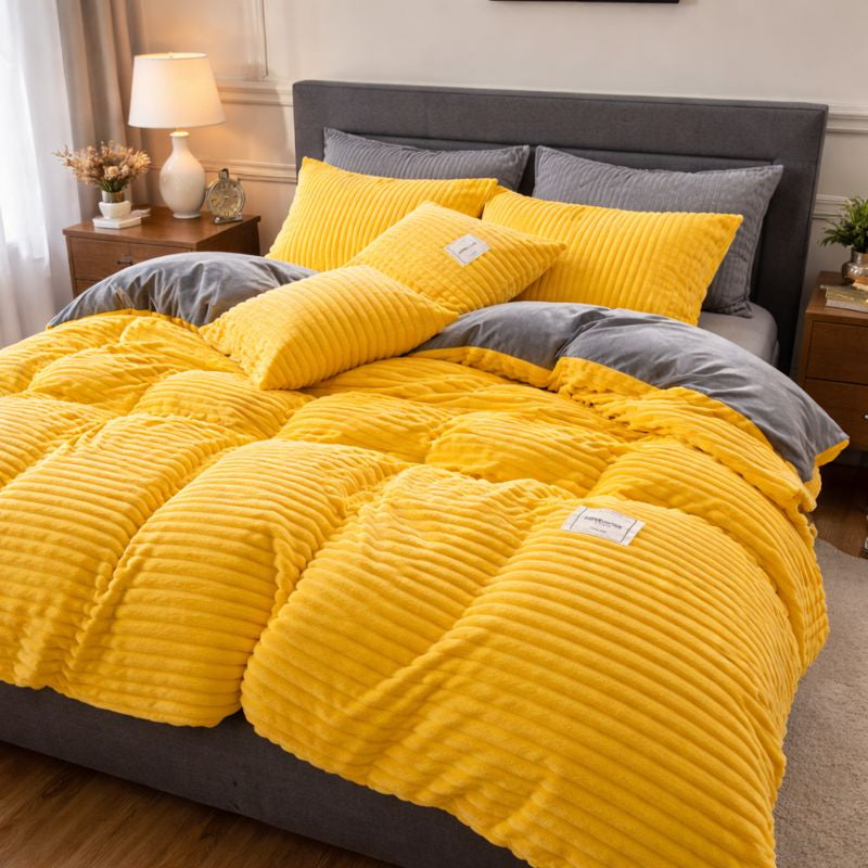 Fluffy Duvet Cover - Ultimate Luxury Cozy Comforter for Bedroom