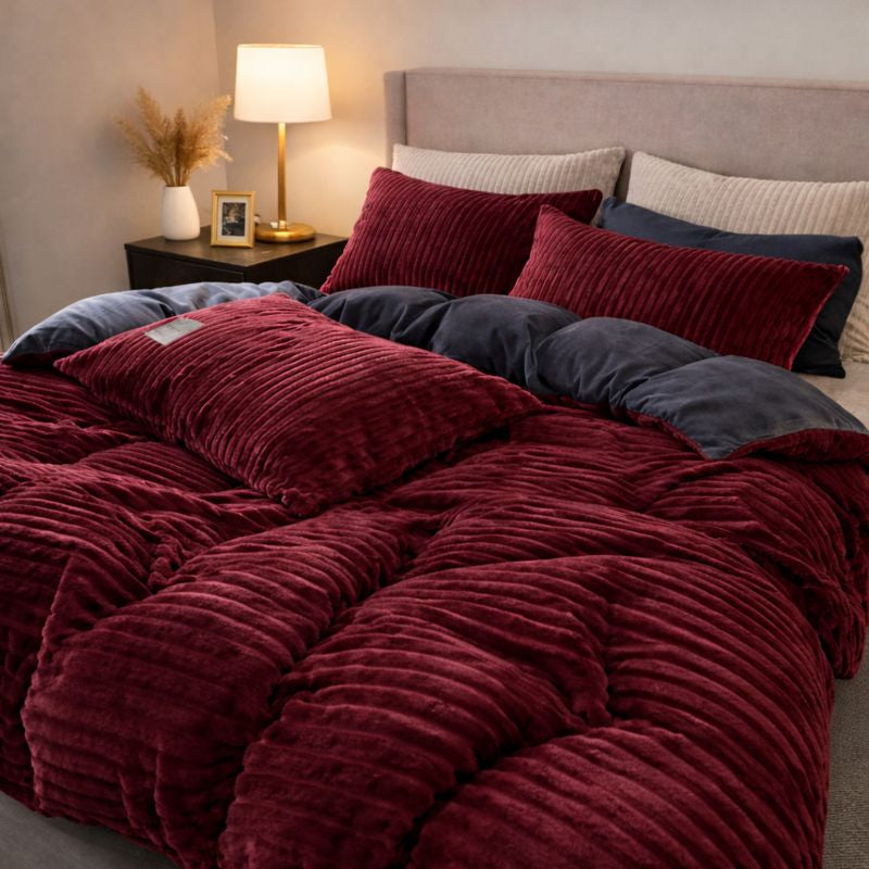Fluffy Duvet Cover - Ultimate Luxury Cozy Comforter for Bedroom