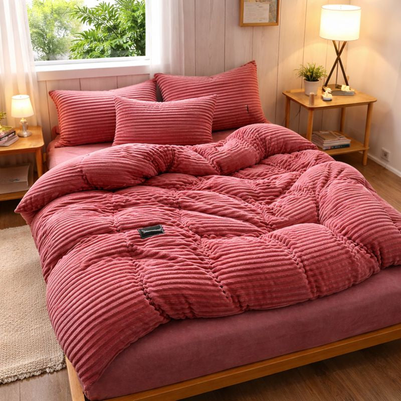 Fluffy Duvet Cover - Ultimate Luxury Cozy Comforter for Bedroom