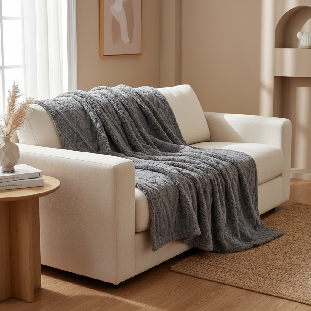 Blanket - Paris Weave Jacquard Fleece