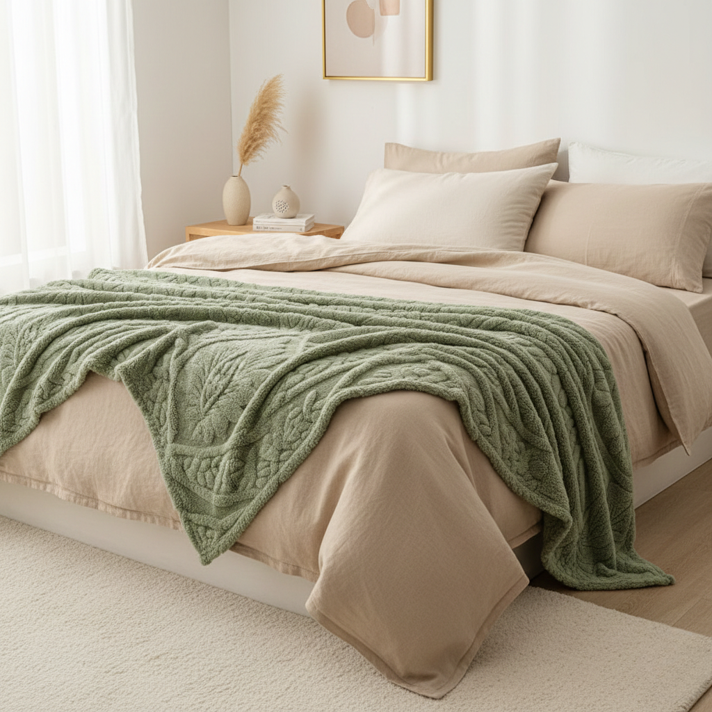 Blanket - Paris Weave Jacquard Fleece