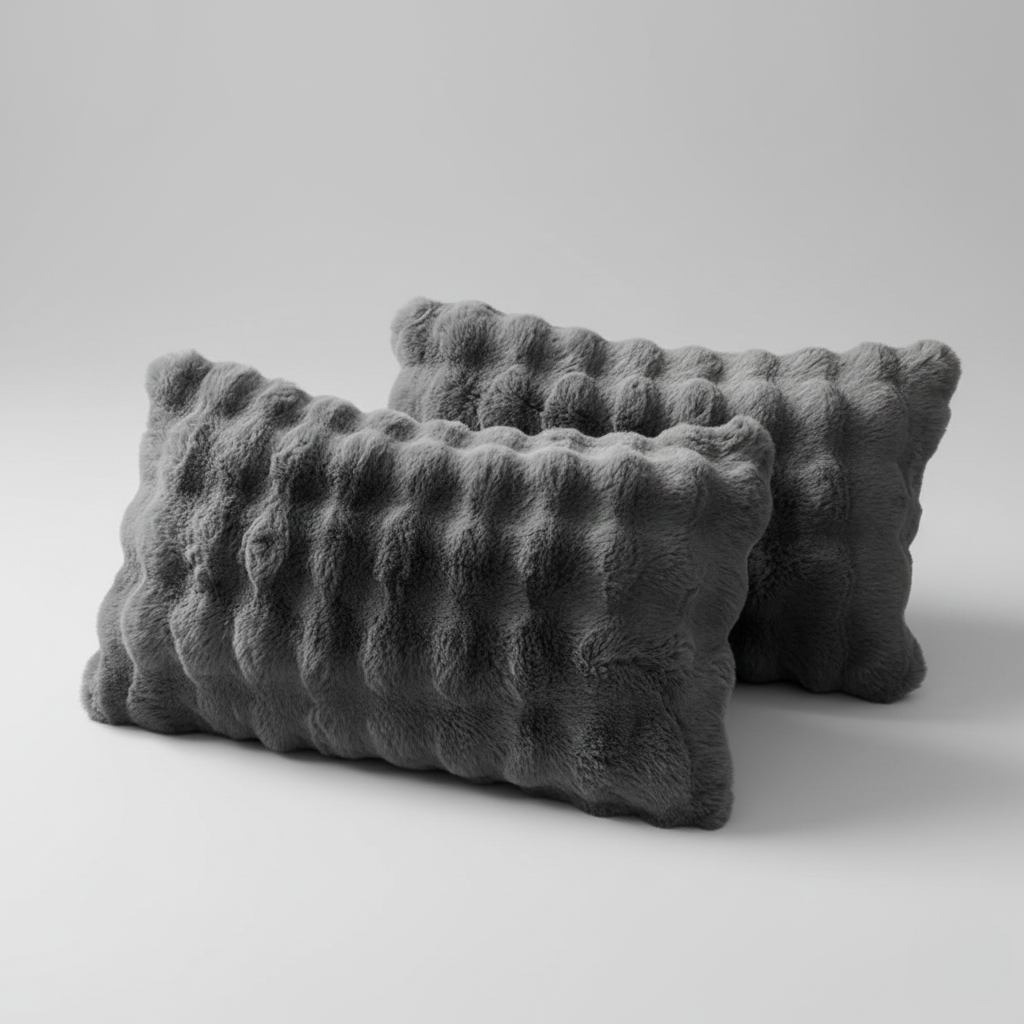 Pillow Cover - Rabbit Faux Fur