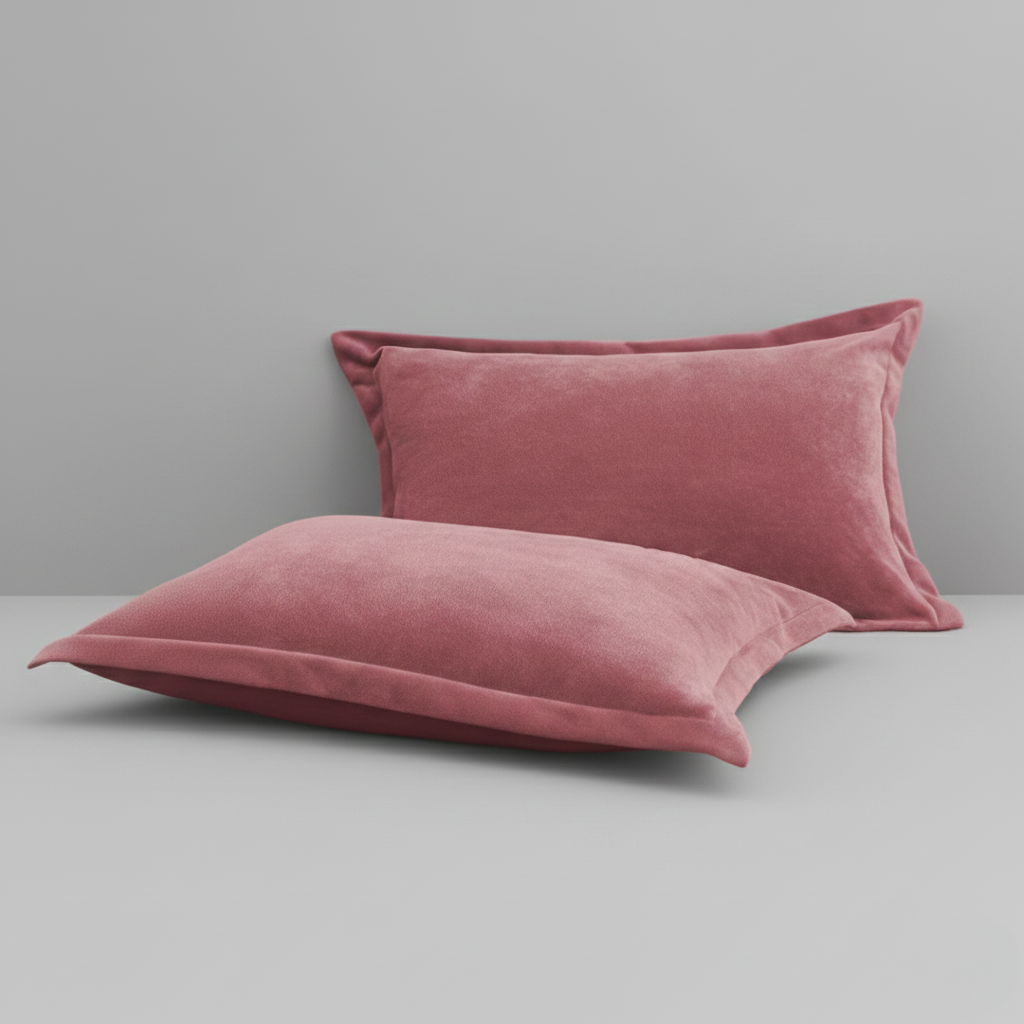 Pillow Covers Set - Fleece Comfort 2 Piece