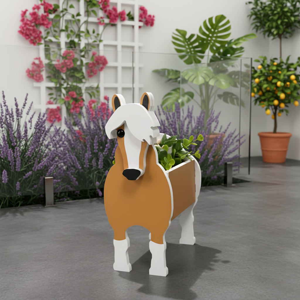 Animal Planter Pot – Decorative Flower Pot 32.5×17×20cm