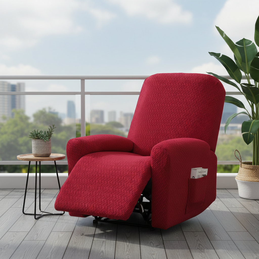 Chair Cover - Juno Fitted Recliner Soft Pocket