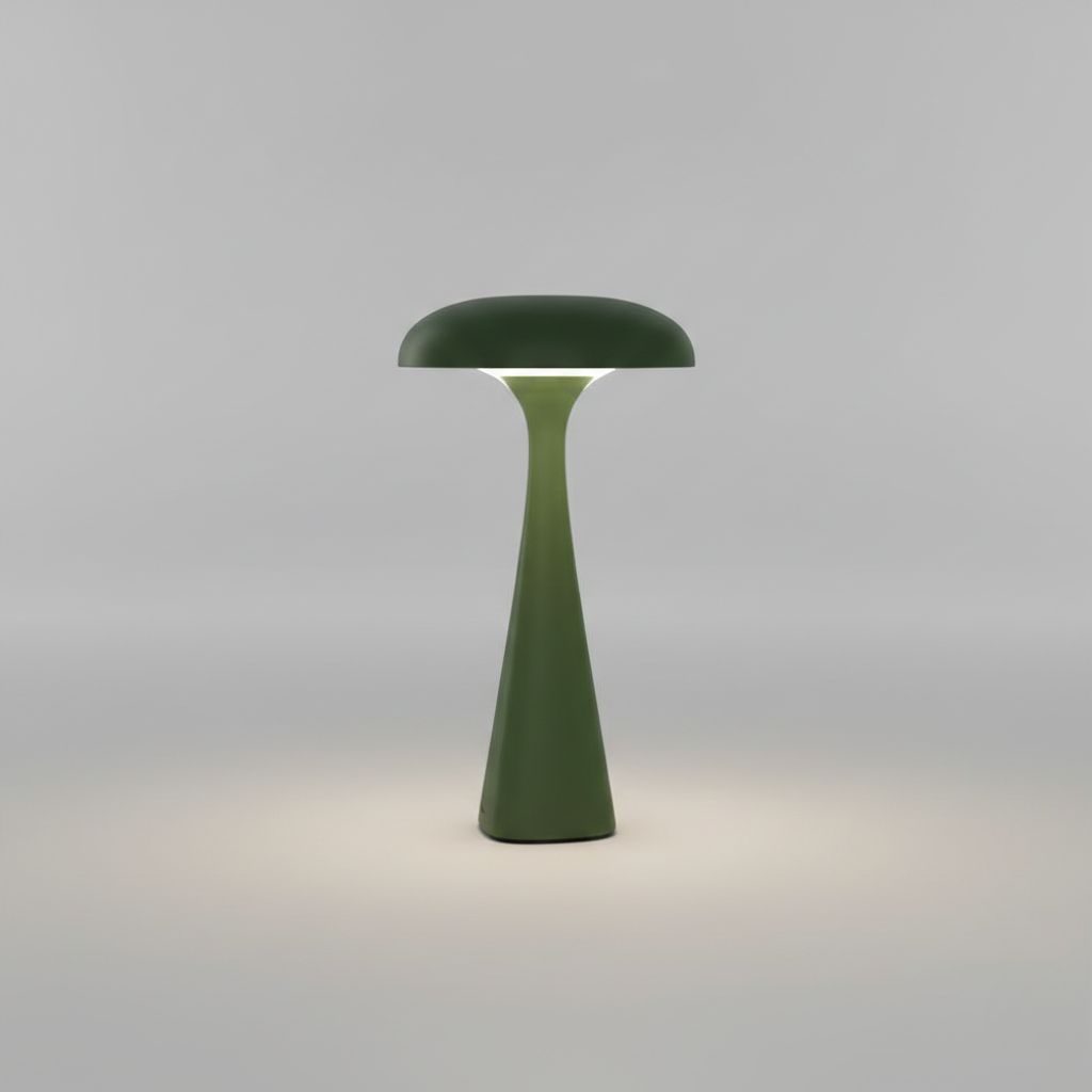 Rechargeable Desk Lamp with Ambient Glow – Ava Jellyfish Design