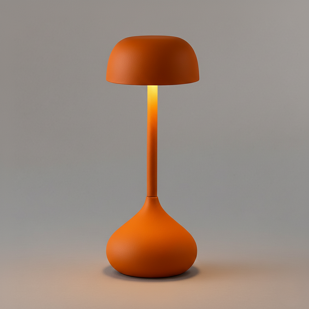 Aluminium Desk Lamp with Adjustable Warm Light – Luna Glow