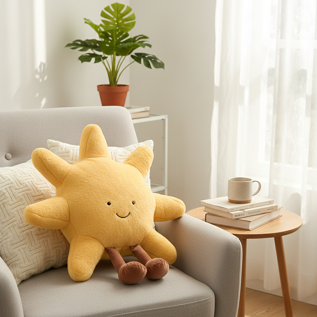 Heavenly Dreams Decorative Pillow – Soft Fabric Comfort Cushion