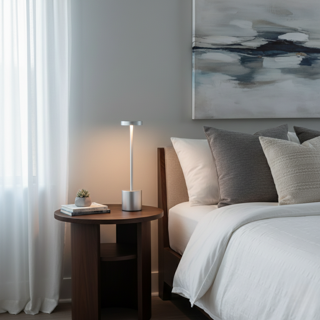 Modern Table Lamp with Warm Ambient Light – Casa Lumi Glow