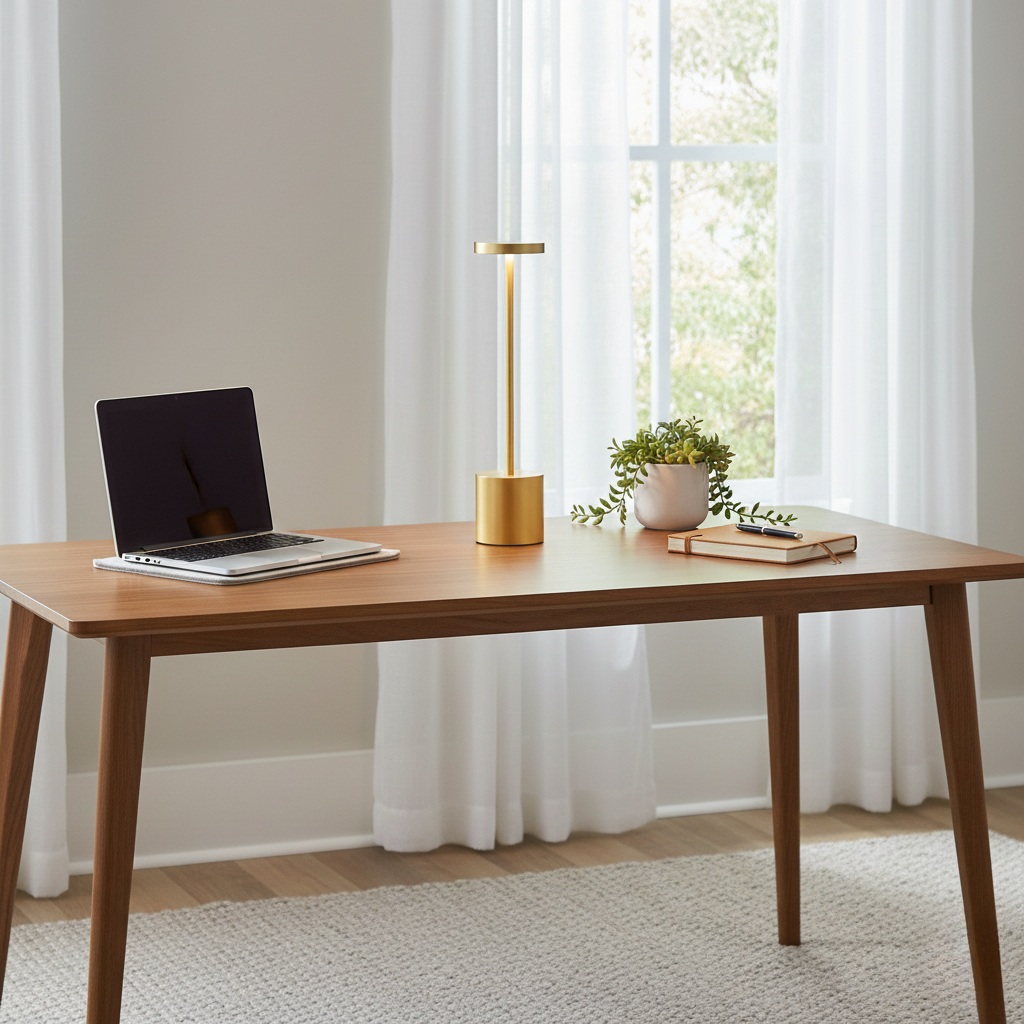 Modern Table Lamp with Warm Ambient Light – Casa Lumi Glow