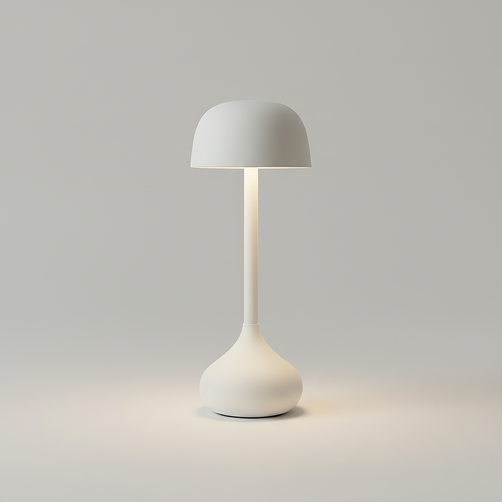 Aluminium Desk Lamp with Adjustable Warm Light – Luna Glow