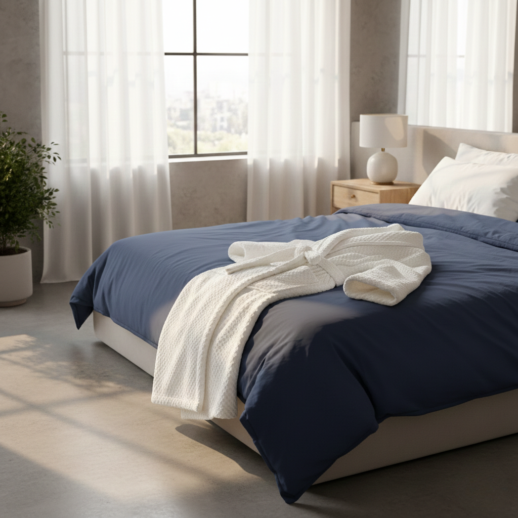 Dreamy Fleece Bathrobe - Soft and Breathable Unisex