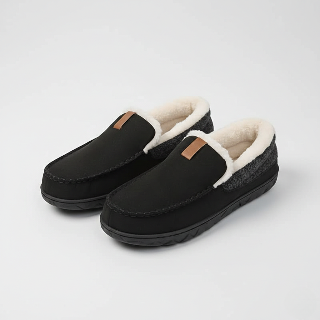 TerraWool Home Loafers – Cozy Natural Material Indoor Slippers