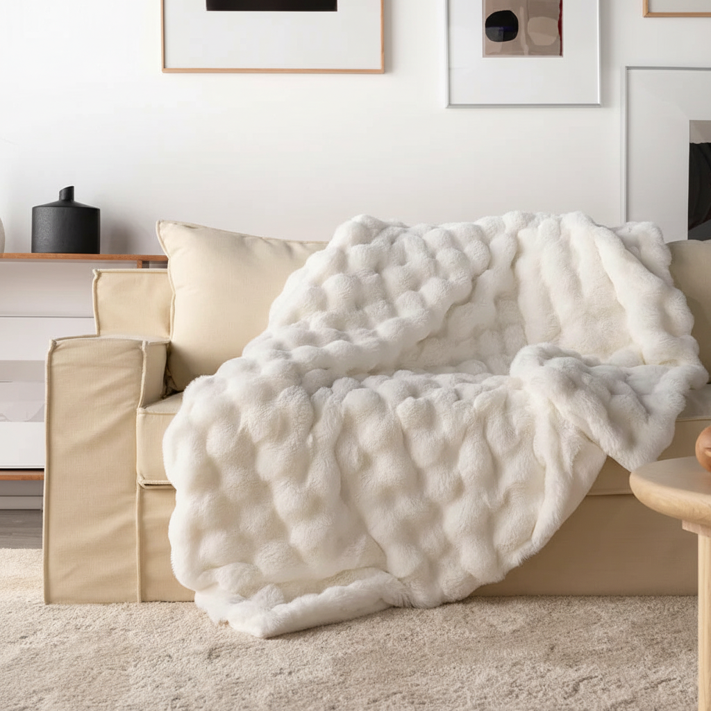Cozy Throw Blanket - Soft Touch Plush