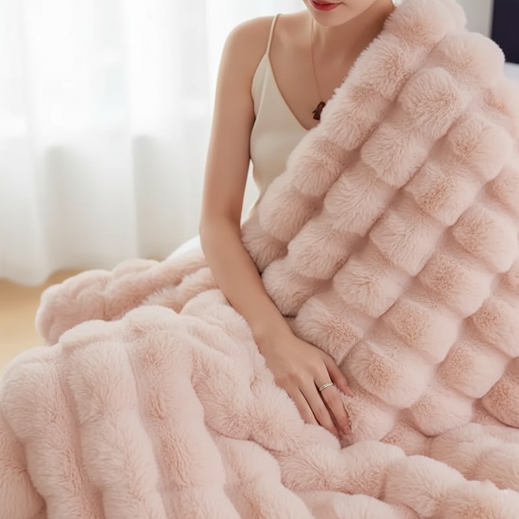 Cozy Throw Blanket - Soft Touch Plush