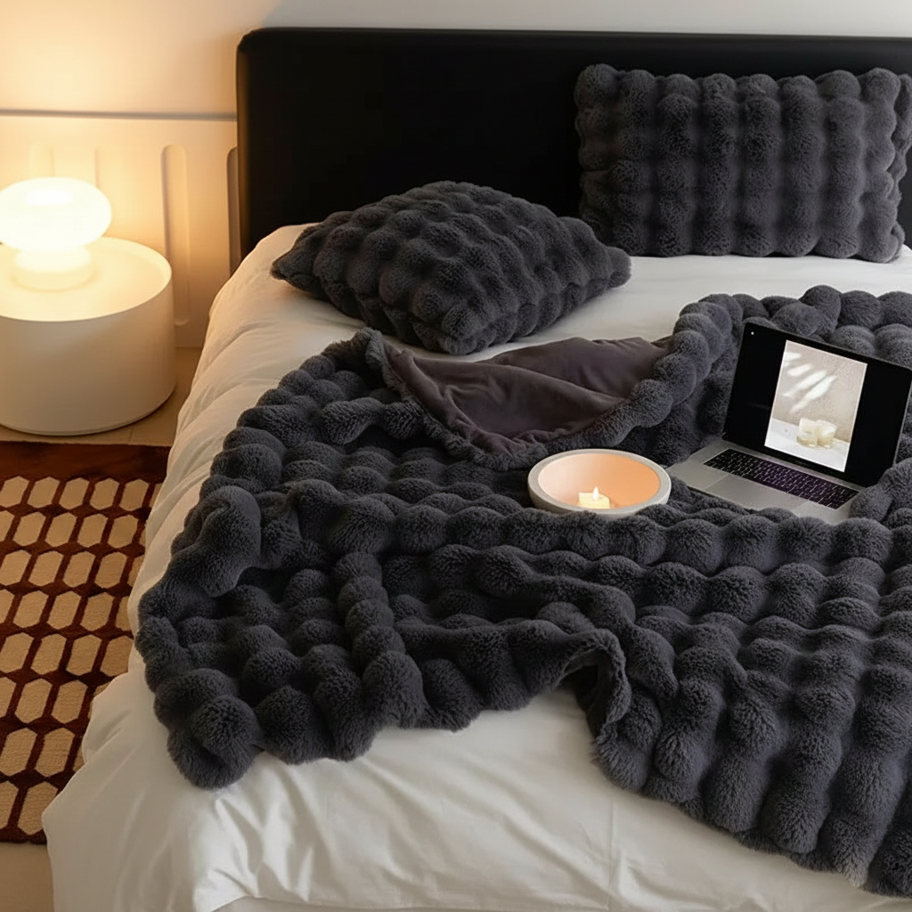 Cozy Throw Blanket - Soft Touch Plush